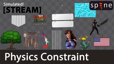 spin2d|Simulated Physics in Spine 2D using Physics constraints .
